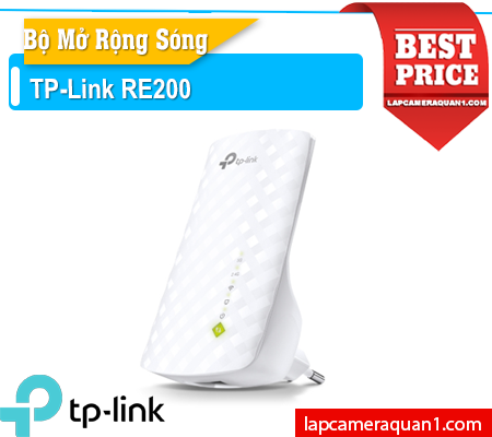 Lắp đặt camera Mở Rộng Sóng Wifi RE200