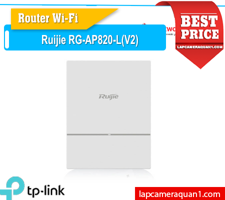 Lắp đặt camera Wifi Ruijie RG-AP820-L(V2)