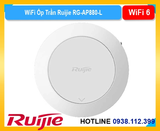 Lắp đặt camera Wifi Ruijie RG-AP880-L