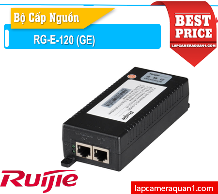 Lắp đặt camera Bộ cấp nguồn PoE cho Wifi RG-E-120(GE)