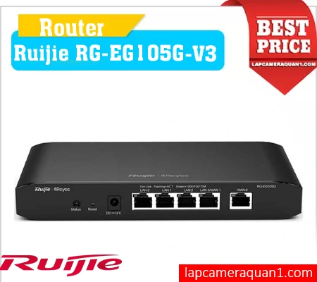 RG-EG105G-V3 Bộ định tuyến Reyee, RG-EG105G-V3 Router Gigabit 5 cổng, RG-EG105G-V3 Thiết bị mạng , RG-EG105G-V3 Giải pháp mạng, RG-EG105G-V3 Router , RG-EG105G-V3 , RG-EG105G-V3 cân bằng tải mạng