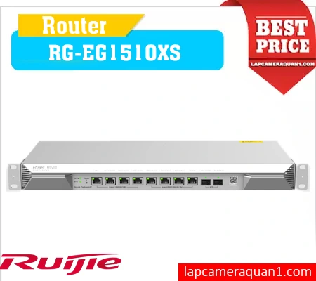Router  RG-EG1510XS, Thiết bị định tuyến RG-EG1510XS , Bộ định tuyến RG-EG1510XS, Router RG-EG1510XS, Thiết bị mạng Ruijie RG-EG1510XS, Router RG-EG1510XS hỗ trợ 1500 người dùng, RG-EG1510XS Router quản lý Cloud