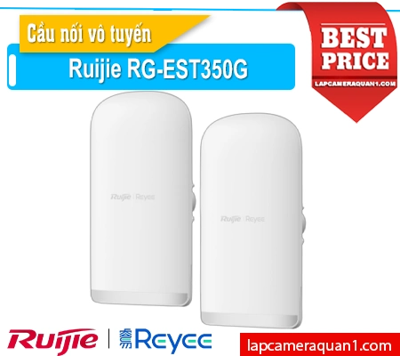 Lắp đặt camera Cầu Nối Vô Tuyến Ruijie RG-EST350G