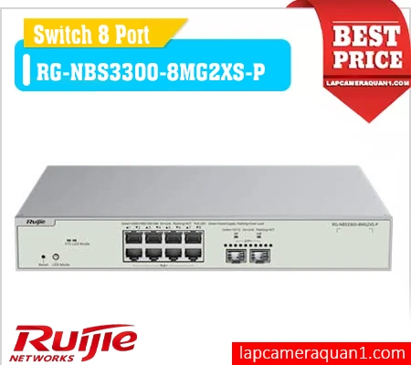 switch RG-NBS3300-8MG2XS-P, switch poe RG-NBS3300-8MG2XS-P, bộ chia mạng RG-NBS3300-8MG2XS-P, switch 2.5G RG-NBS3300-8MG2XS-P, switch văn phòng RG-NBS3300-8MG2XS-P, switch ruijie RG-NBS3300-8MG2XS-P, switch uplink RG-NBS3300-8MG2XS-P