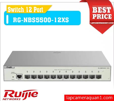 switch mạng RG-NBS5500-12XS, switch layer 3 RG-NBS5500-12XS, bộ chia quang RG-NBS5500-12XS, switch ruijie RG-NBS5500-12XS, switch 10G RG-NBS5500-12XS, switch văn phòng RG-NBS5500-12XS, switch quản lý RG-NBS5500-12XS

