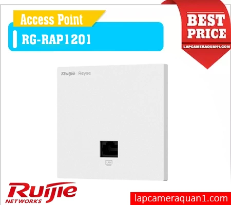 bộ phát wifi gắn tường RG-RAP1201, wifi khách sạn RG-RAP1201, router âm tường RG-RAP1201, thiết bị wifi phòng họp RG-RAP1201, bộ phát sóng âm tường RG-RAP1201, wifi ruijie RG-RAP1201, bộ phát wifi 2 băng tần RG-RAP1201