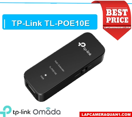 Lắp đặt camera Bộ Mở Rộng PoE TL-POE10E
