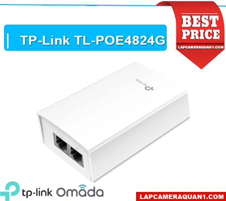 Lắp đặt camera Bộ Chuyển Đổi PoE TL-POE4824G