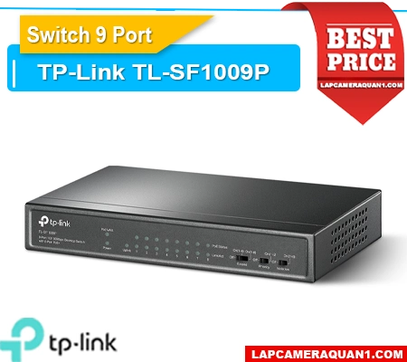 Lắp đặt camera Bộ Chia Mạng TP-Link TL-SF1009P