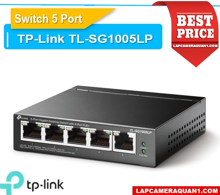 Lắp đặt camera Hub Chia Mạng TP-Link TL-SG1005LP