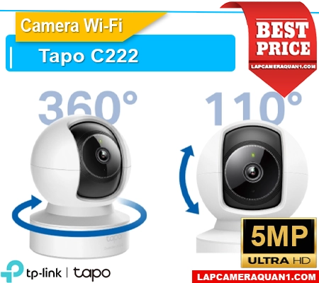 camera tapo c222 quay quét, camera wifi tapo c222, camera an ninh tapo c222, camera thông minh tapo c222, camera tapo c222 4mp, camera tapo c222 giá rẻ, camera tapo c222