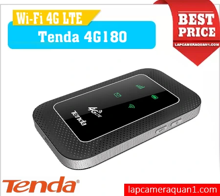 Lắp đặt camera Router Wi-Fi Tenda 4G LTE 4G180