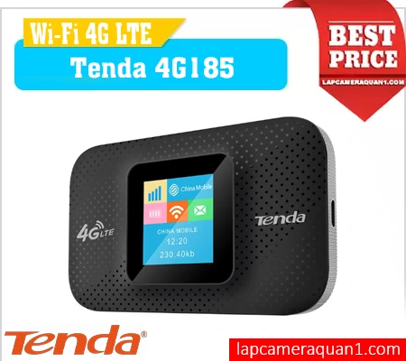 Lắp đặt camera Wi-Fi Di Động Tenda 4G185