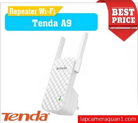 Lắp đặt camera Bộ Mở Rộng Sóng Wi-Fi Tenda A9