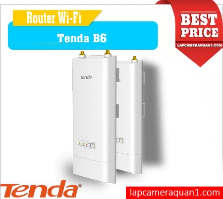 Lắp đặt camera Router Wi-Fi Tenda B6