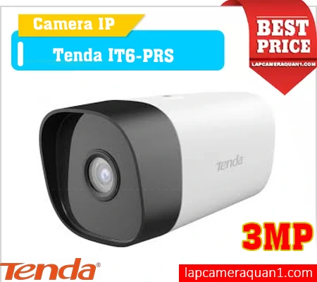 Camera Tenda IT6-PRS 3MP Ngoài Trời, Tenda IT6-PRS Hồng Ngoại 50m, Camera IP IT6-PRS Tenda Siêu Nét, Tenda IT6-PRS Quan Sát Ban Đêm, IT6-PRS Tenda Thu Âm Chống Nước, Camera Giám Sát IT6-PRS Tenda, Camera An Ninh Tenda IT6-PRS IP66.