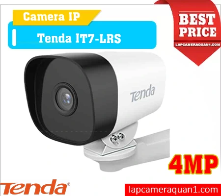 Camera IP Tenda IT7-LSR, Tenda IT7-LSR 4MP, IT7-LSR Camera An Ninh Tenda, Camera Hong Ngoai Tenda IT7-LSR, IT7-LSR Tenda Quan Sa  Ban Dem, Tenda IT7-LSR PoE IP66, Camera Tenda IT7-LSR Ghi Âm