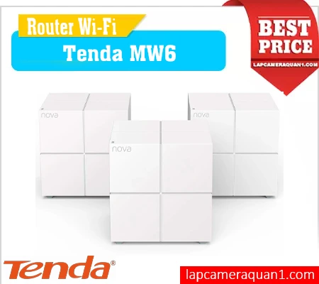Tenda MW6 ba, Bộ phát Tenda MW6 , Hệ thống wifi mesh Tenda MW6, Gói ba Tenda MW6 , Trạm phủ sóng Tenda MW6 , Bộ 3 điểm Tenda MW6 điều hướng thông minh, Wifi mesh Tenda MW6 . Wifi mesh, wifi 5, wifi chính hãng, wifi gia rẻ