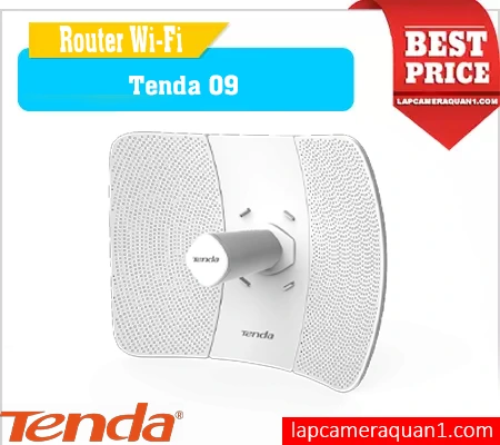 Lắp đặt camera Bộ phát WiFi tầm xa Tenda O9
