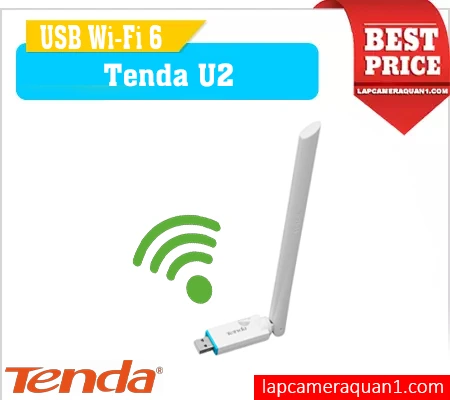 Lắp đặt camera USB Wifi 6 AX300 Tenda U2