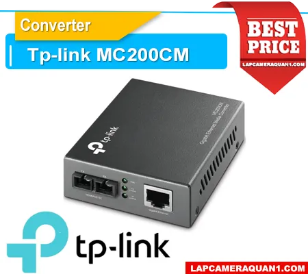 Lắp đặt camera Bộ Chuyển Đổi Mạng MC200CM