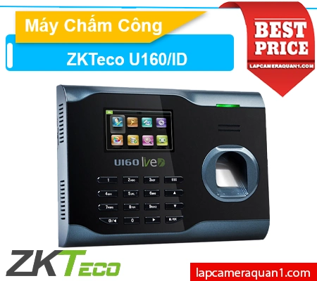 máy chấm công U160ID, máy chấm công vân tay U160ID, máy chấm công thẻ cảm ứng U160ID, Ronald Jack U160ID, U160ID có wifi, máy chấm công U160ID chính hãng, máy chấm công Ronald Jack U160ID wifi