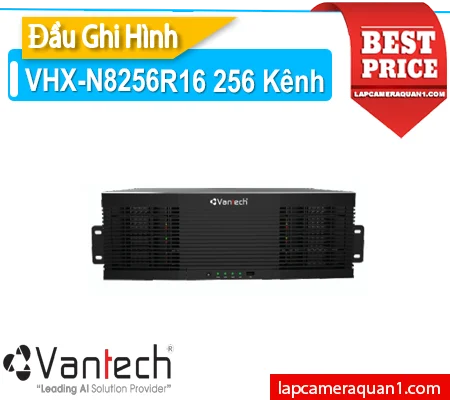 Lắp đặt camera Đầu Ghi Hình AI VHX-N8256R16 256 Kênh