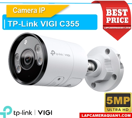 Lắp đặt camera Camera Thân VIGI C355 Ngoài Trời