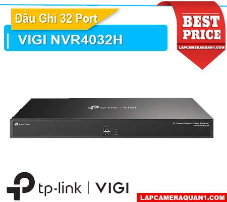 Đầu ghi VIGI NVR4032H, VIGI NVR4032H 32 kênh, NVR4032H 4K, VIGI NVR4032H 4 ổ cứng, NVR4032H đầu ghi IP, VIGI NVR4032H giám sát, Đầu ghi NVR4032H 4K, Đầu Ghi giá rẻ, đầu ghi chính hãng 