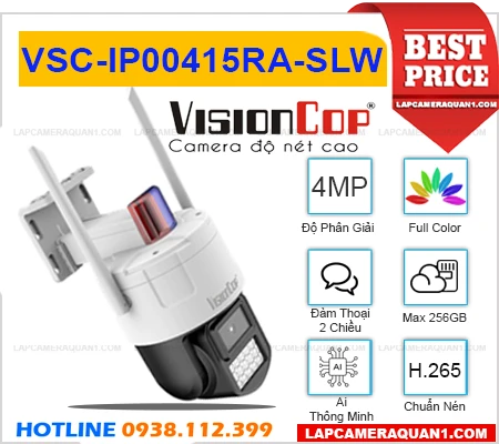 Camera VISIONCOP VSC-IP00415RA-SLW (4MP),thông số VSC-IP00415RA-SLW,VSC IP00415RA SLW,Thông số VSC-IP00415RA-SLW 4.0 MP Độ phân giải Ultra 2k , Loại Camera VSC-IP00415RA-SLW Chất lượng nhất,VSC-IP00415RA-SLW Siêu rẻ,bán VSC-IP00415RA-SLW