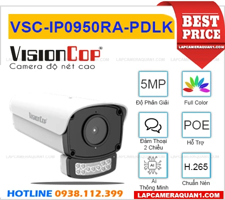 VSC-IP0950RA-PDLK,VSC-IP0950RA-PDLK rẻ nhất, Camera Giá rẻ VSC-IP0950RA-PDLK Chất lượng nhất,VSC-IP0950RA-PDLK POE Tốt nhất