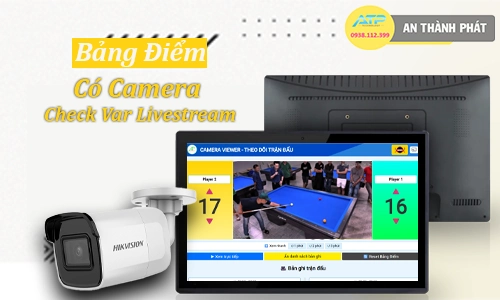 Bảng Điểm Có Camera Check Var Thể Thao, Bảng Điểm Có Camera, Camera Check Var Livetsream, Check Var Trên bảng điểm, Lắp Bảng Điểm Có Camera, lắp dặt camera có bảng điểm 