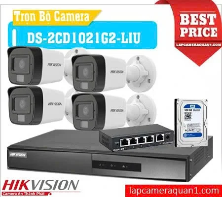 Lắp đặt camera Bộ Camera An Ninh Khu Phố Giá Rẻ