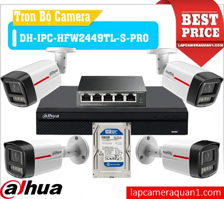 Lắp đặt camera Bộ Camera Nhà Xưởng Sắc Nét