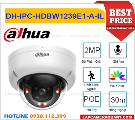 DH-IPC-HDBW1239E1-A-IL Camera Dahua (2MP), camera quan sát DH-IPC-HDBW1239E1-A-IL, lắp đặt camera DH-IPC-HDBW1239E1-A-IL, lắp camera DH-IPC-HDBW1239E1-A-IL giá rẻ, camera DH-IPC-HDBW1239E1-A-IL chính hãng, camera ghi âm DH-IPC-HDBW1239E1-A-IL, DH-IPC-HDBW1239E1-A-IL,