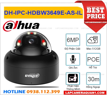 Camera Dahua DH-IPC-HDBW3649E-AS-IL (6MP), camera quan sát DH-IPC-HDBW3649E-AS-IL, lắp đặt camera DH-IPC-HDBW3649E-AS-IL, camera DH-IPC-HDBW3649E-AS-IL giá rẻ, camera chính hãng dahua DH-IPC-HDBW3649E-AS-IL, DH-IPC-HDBW3649E-AS-IL, camera ghi âm DH-IPC-HDBW3649E-AS-IL,