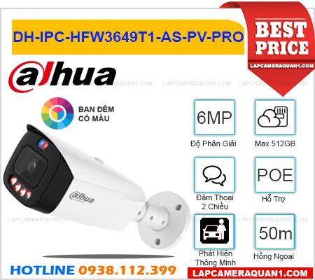 Camera Dahua DH-IPC-HFW3649T1-AS-PV-PRO (6MP), DH-IPC-HFW3649T1-AS-PV-PRO, camera quan sát DH-IPC-HFW3649T1-AS-PV-PRO, lắp đặt camera DH-IPC-HFW3649T1-AS-PV-PRO, lắp camera DH-IPC-HFW3649T1-AS-PV-PRO giá rẻ, camera báo động DH-IPC-HFW3649T1-AS-PV-PRO, camera DH-IPC-HFW3649T1-AS-PV-PRO giá rẻ,