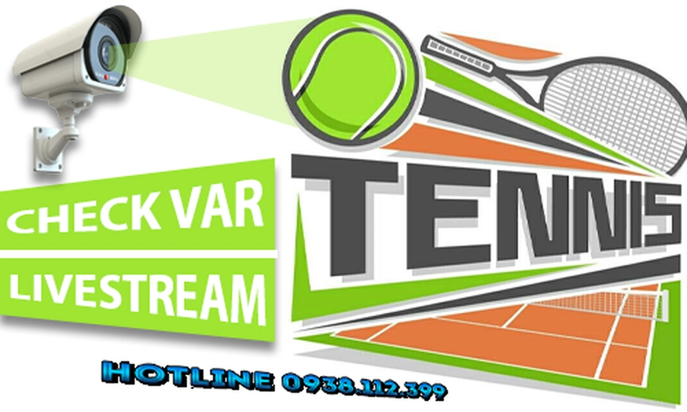 Camera Check VAR Tennis, Camera Check VAR Livestream Tennis, Camera Check VAR Tennis có bảng điểm, Bảng điểm camera check var tennis, livetsream tennis, check var môn tennis, công nghệ check var tennis  