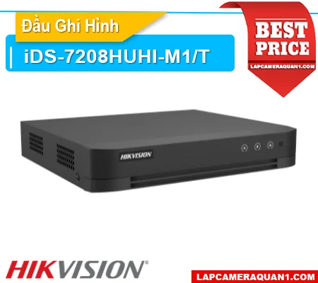 Đầu Ghi iDS-7208HUHI-M1/T,thông số iDS-7208HUHI-M1/T,iDS-7208HUHI-M1/T Giá Khuyến Mãi,Đầu Ghi Camera iDS-7208HUHI-M1/T Hikvision ,giá kỹ thuật iDS-7208HUHI-M1/T,Đầu ghi hikvision iDS-7208HUHI-M1/T 
