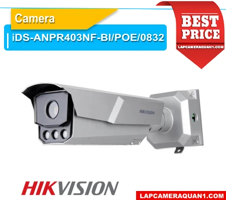Lắp đặt camera Camera Hikvision iDS-ANPR403NF-BI/POE/0832