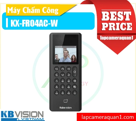 Máy chấm công KX-FR04AC-W, Thiết bị nhận diện khuôn mặt KX-FR04AC-W, Máy chấm công khuôn mặt KX-FR04AC-W, Kiểm soát ra vào KX-FR04AC-W, Máy chấm công vân tay KX-FR04AC-W, Máy chấm công thẻ KX-FR04AC-W, Máy chấm công Wifi KX-FR04AC-W