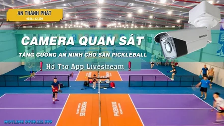 Camera giám sát livestream pickleball, lắp camera livestream pickleball chuyên dụng, lắp Camera quan sát livestream pickleball, Camera sân pickleball có app livestream, Giải pháp camera livestream Pickleball, Hệ thống camera chuyên dụng cho sân pickleball, Ứng dụng livestream cho sân pickleball, Tư vấn lắp đặt camera livestream Pickleball
