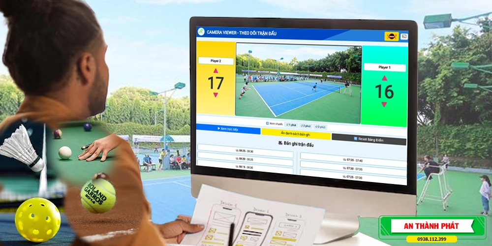 Bảng Điểm Cảm Ứng Có Camera Livestream