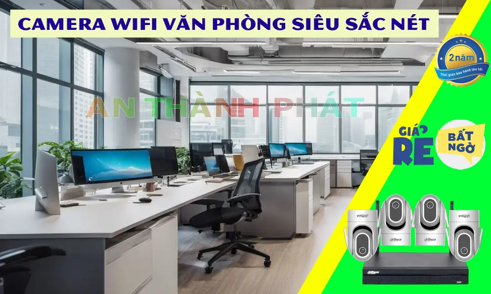 Camera Wifi Văn Phòng Siêu Sắc Nét
