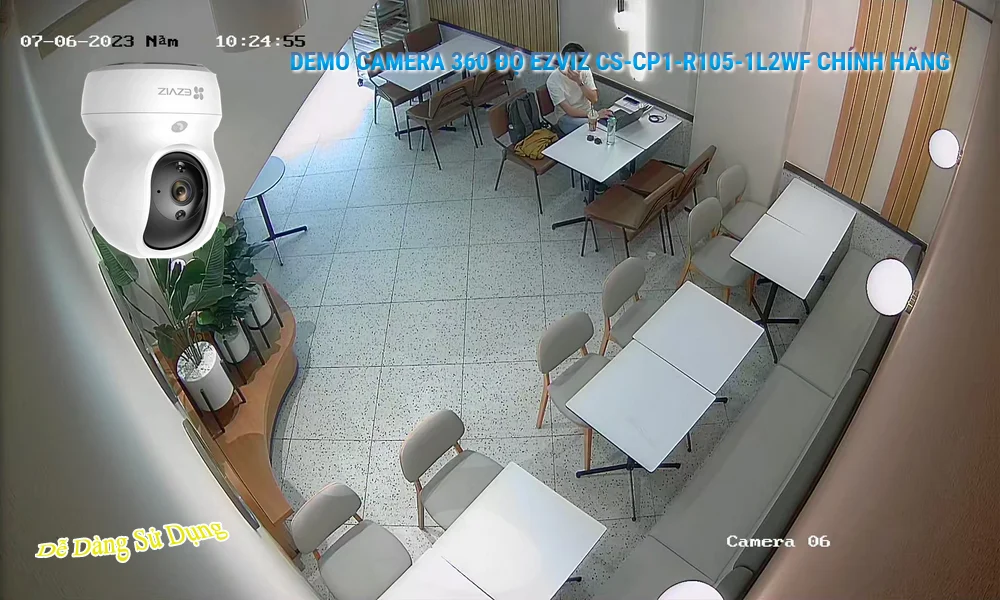 CS-CP1-R105-1L2WF sắc nét Wifi Ezviz CS-CP1-R105-1L2WF sắc nét Wifi Ezviz