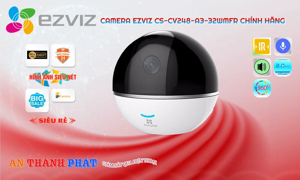 CS-CV248-A3-32WMFR(APEC) sắc nét Wifi Ezviz