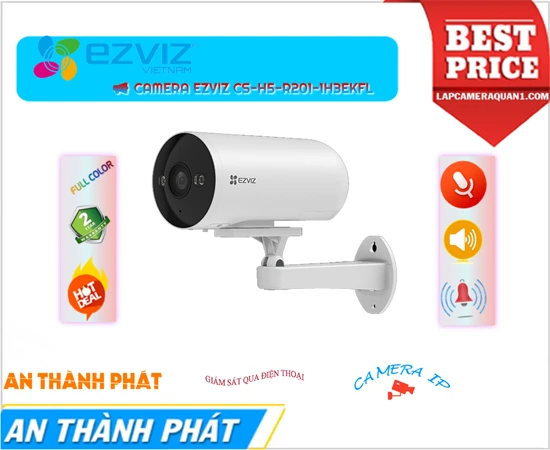 Camera Wifi Ezviz CS-H5-R201-1H3EKFL Camera Wifi Ezviz CS-H5-R201-1H3EKFL