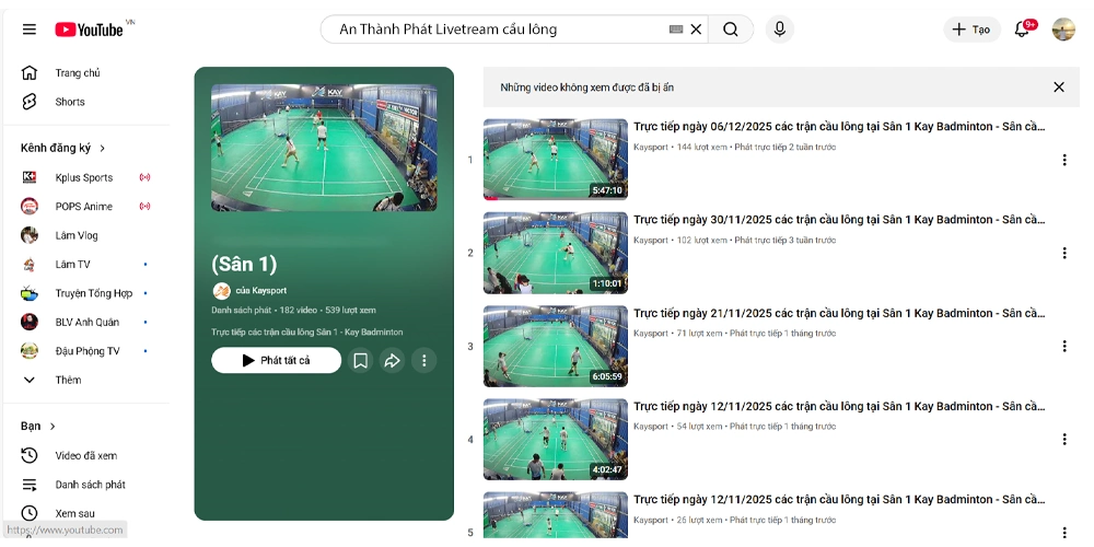 Camera Check VAR Cầu Lông Trên Bảng Điểm