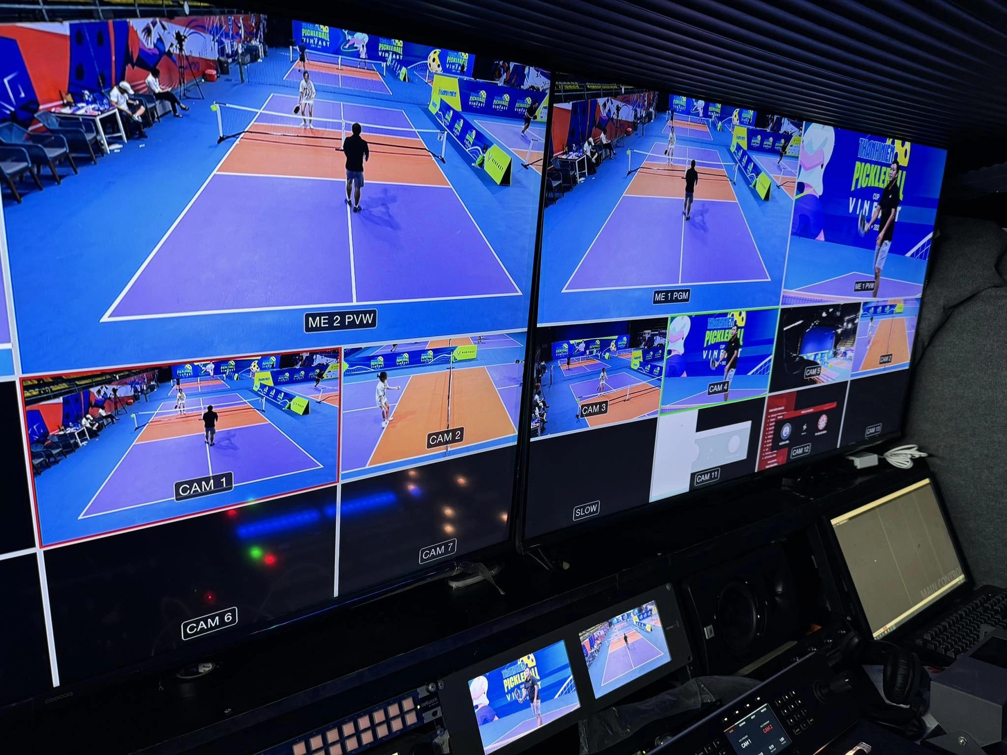 Camera Check Var Pickleball Trên Bảng Điểm