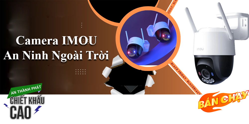 Camera IMOU Ngoài Trời Imou Giá Rẻ